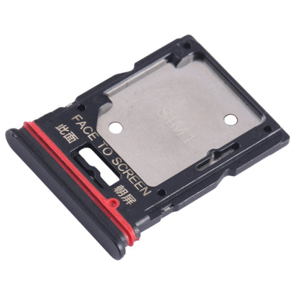 For Xiaomi Redmi Note 11T Pro+ SIM Card Tray + SIM Card Tray / Micro SD Card Tray (Black)