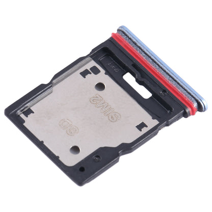 For Xiaomi Redmi Note 11T Pro+ SIM Card Tray + SIM Card Tray / Micro SD Card Tray (Blue)