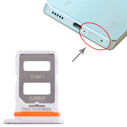 For Xiaomi 12 Lite SIM Card Tray + SIM Card Tray (Pink)