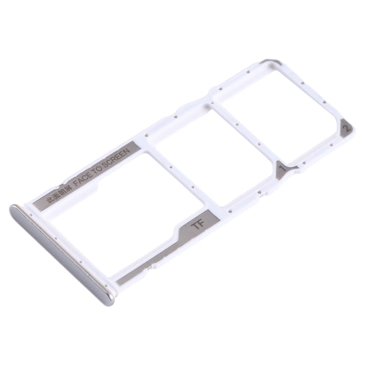 For Xiaomi Poco M5 4G SIM Card Tray + SIM Card Tray + Micro SD Card Tray (Silver)