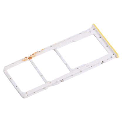 For Xiaomi Poco M5 4G SIM Card Tray + SIM Card Tray + Micro SD Card Tray (Yellow)