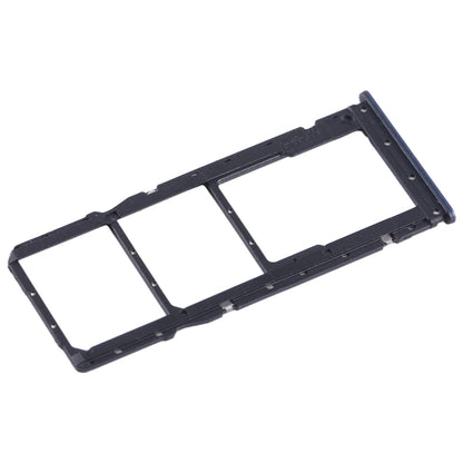 For Xiaomi Poco C55 SIM Card Tray + SIM Card Tray + Micro SD Card Tray (Blue)