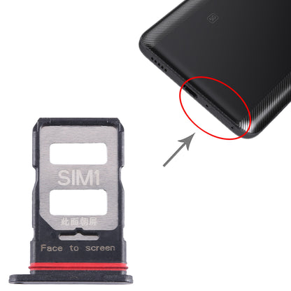 For Xiaomi Redmi K60 SIM Card Tray + SIM Card Tray (Black)