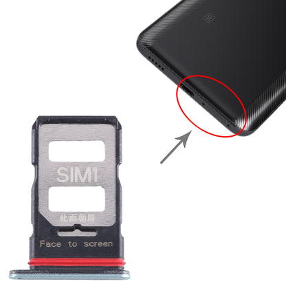 For Xiaomi Redmi K60 SIM Card Tray + SIM Card Tray (Green)