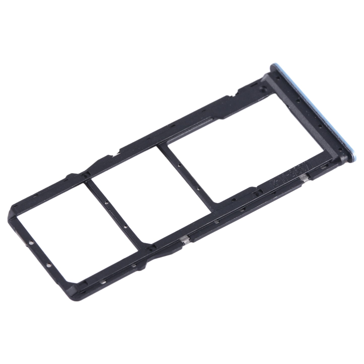 For Xiaomi Redmi Note 12s SIM Card Tray + SIM Card Tray + Micro SD Card Tray (Blue)