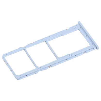 For Xiaomi Poco  C51 SIM Card Tray + SIM Card Tray + Micro SD Card Tray (Blue)