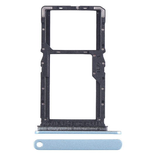 For Xiaomi Redmi Note 13 5G SIM Card Tray + SIM / Micro SD Card Tray (Blue)
