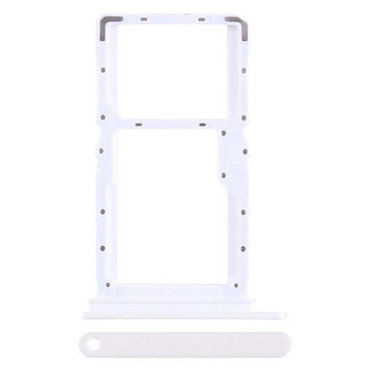 For Xiaomi Redmi Note 13 5G SIM Card Tray + SIM / Micro SD Card Tray (White)