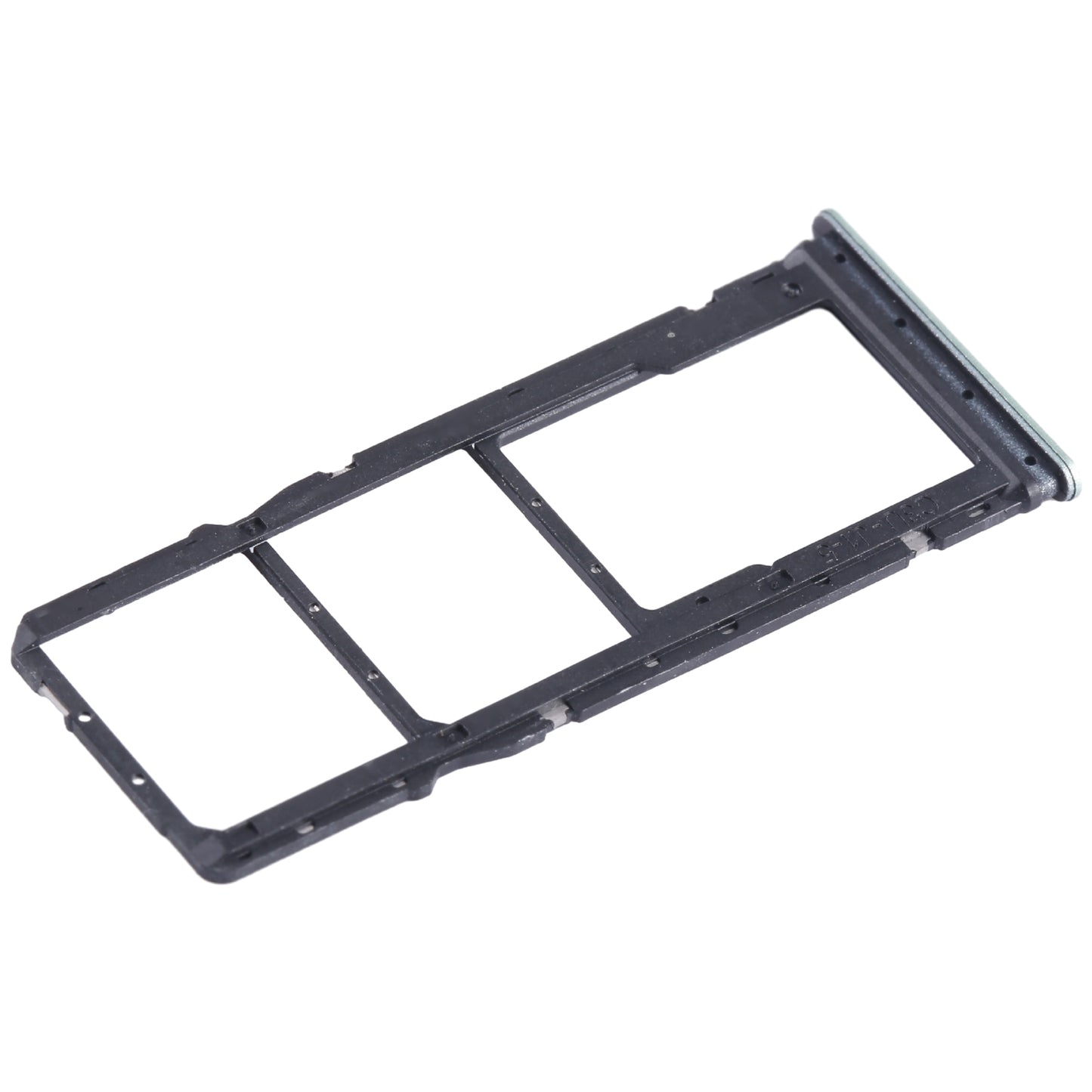 For Xiaomi Redmi 13C 4G SIM Card Tray + SIM Card Tray + Micro SD Card Tray (Green)