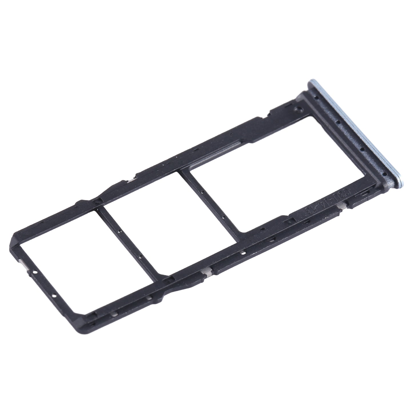 For Xiaomi Redmi 13C 4G SIM Card Tray + SIM Card Tray + Micro SD Card Tray (Blue)