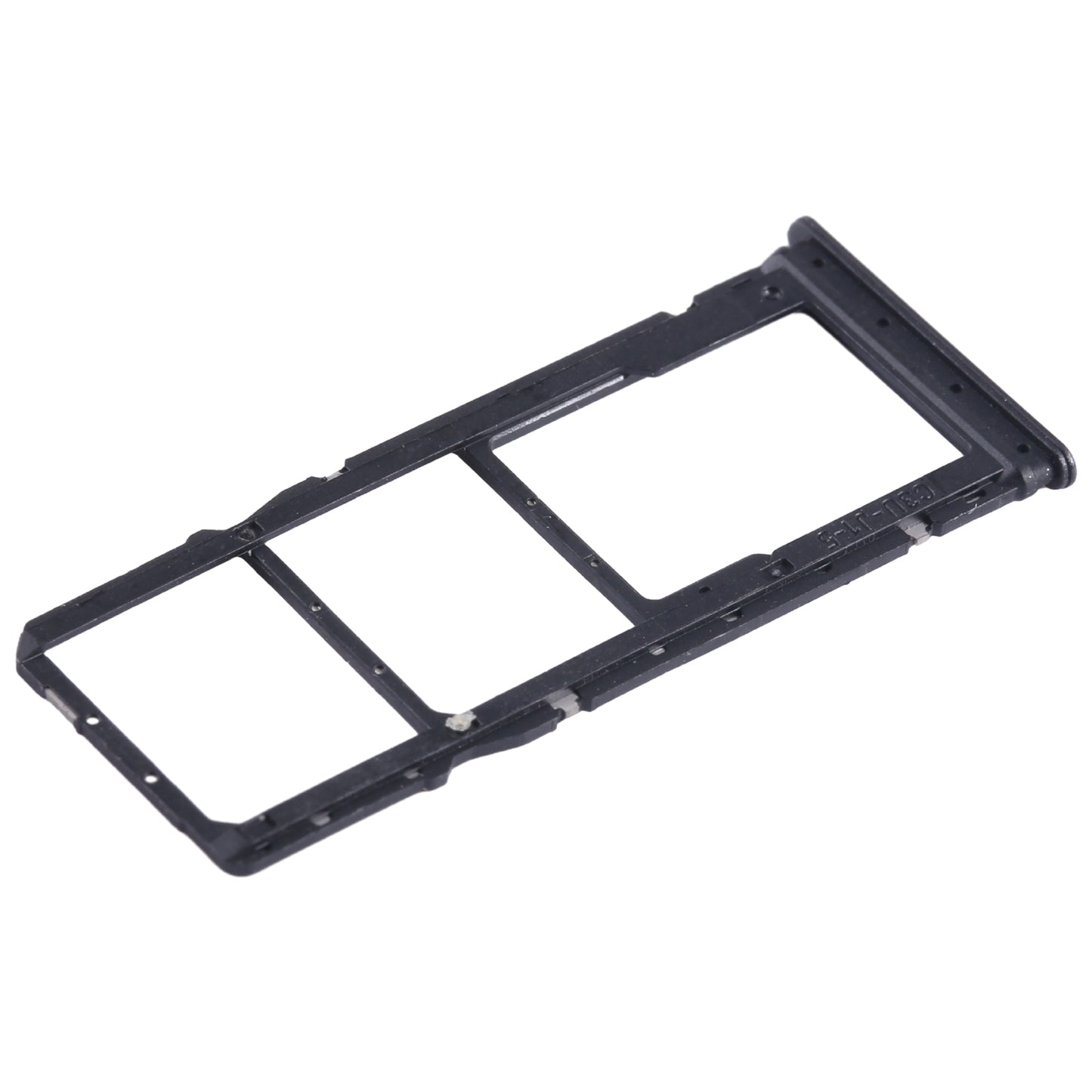 For Xiaomi Poco C65 SIM Card Tray + SIM Card Tray + Micro SD Card Tray (Black)