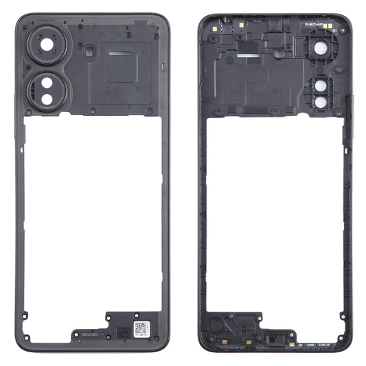 For Xiaomi Redmi 13C 4G Original Middle Frame Bezel Plate (Black)