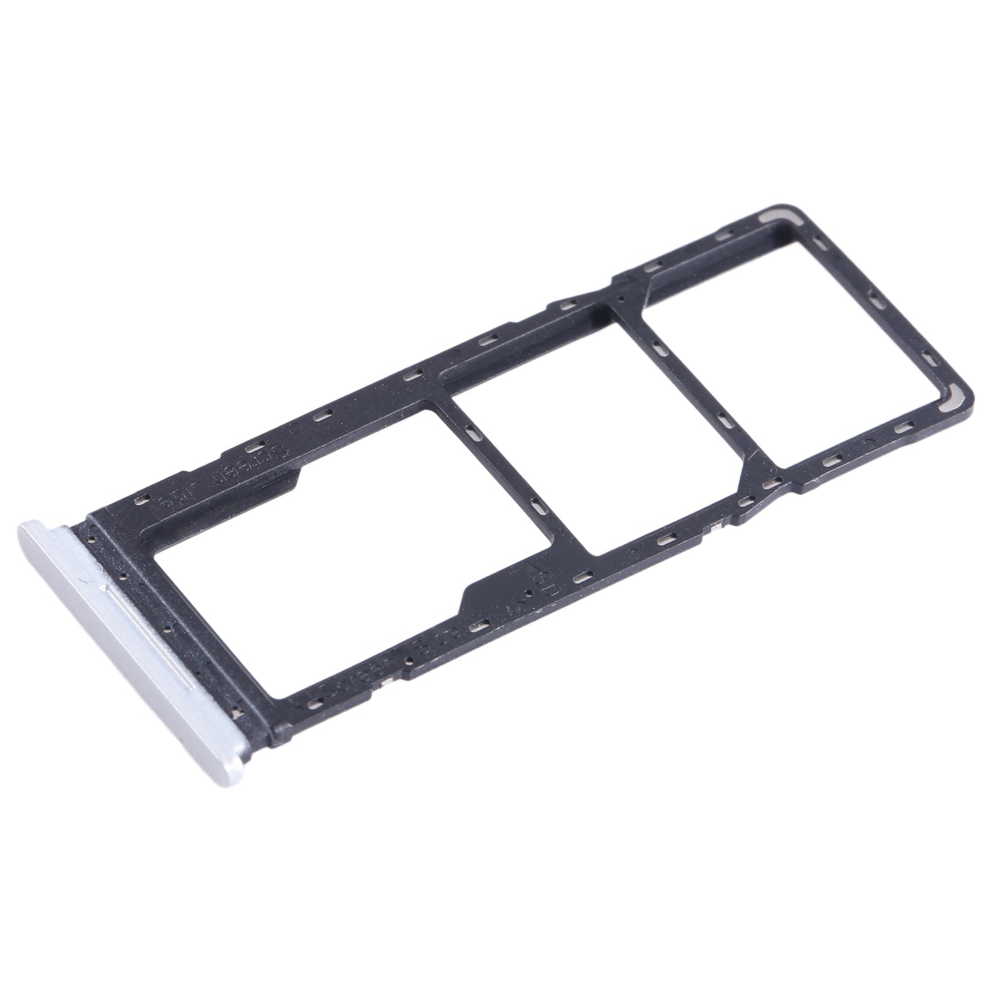 For Tecno Spark 8C KG5k SIM Card Tray + SIM Card Tray + Micro SD Card Tray (Gold)