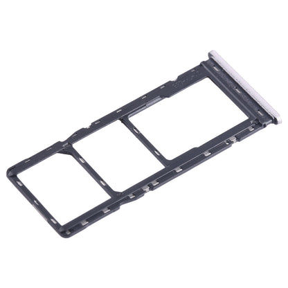 For Tecno Pop 7 Pro BF7 SIM Card Tray + SIM Card Tray + Micro SD Card Tray (Gold)
