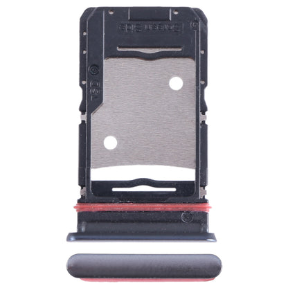 For Infinix Note 11 Pro X697 SIM Card Tray + SIM Card Tray + Micro SD Card Tray (Silver)