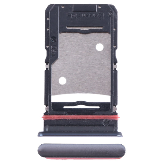 For Infinix Note 11 Pro X697 SIM Card Tray + SIM Card Tray + Micro SD Card Tray (Silver)