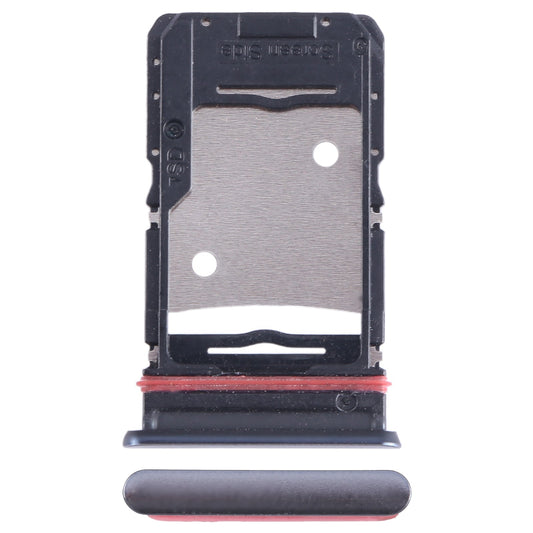 For Infinix Note 11 Pro X697 SIM Card Tray + SIM Card Tray + Micro SD Card Tray (Silver)