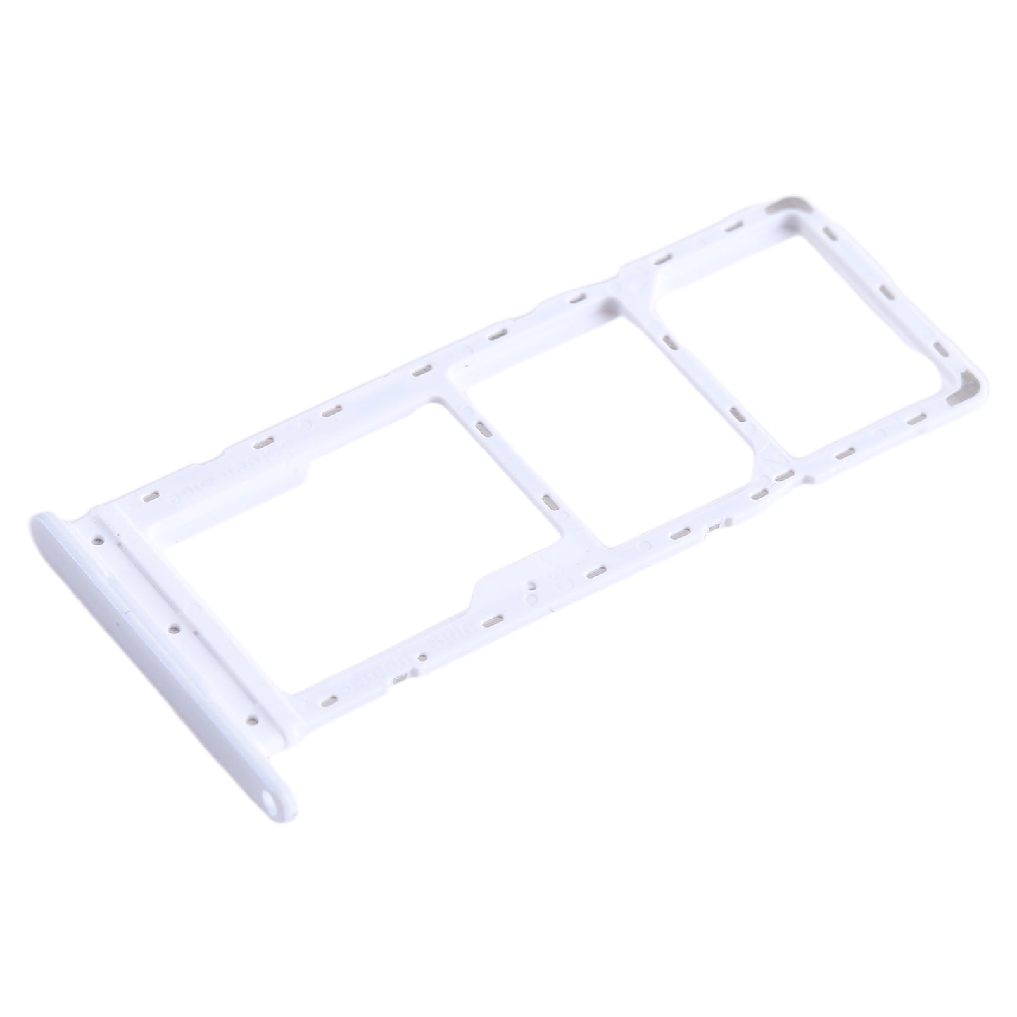 For Infinix Smart 7 HD X6516 SIM Card Tray + SIM Card Tray + Micro SD Card Tray (White)
