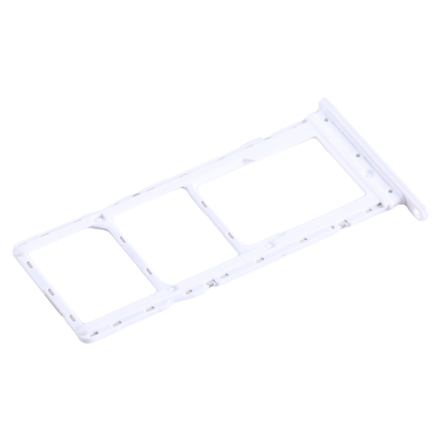 For Infinix Smart 7 HD X6516 SIM Card Tray + SIM Card Tray + Micro SD Card Tray (White)