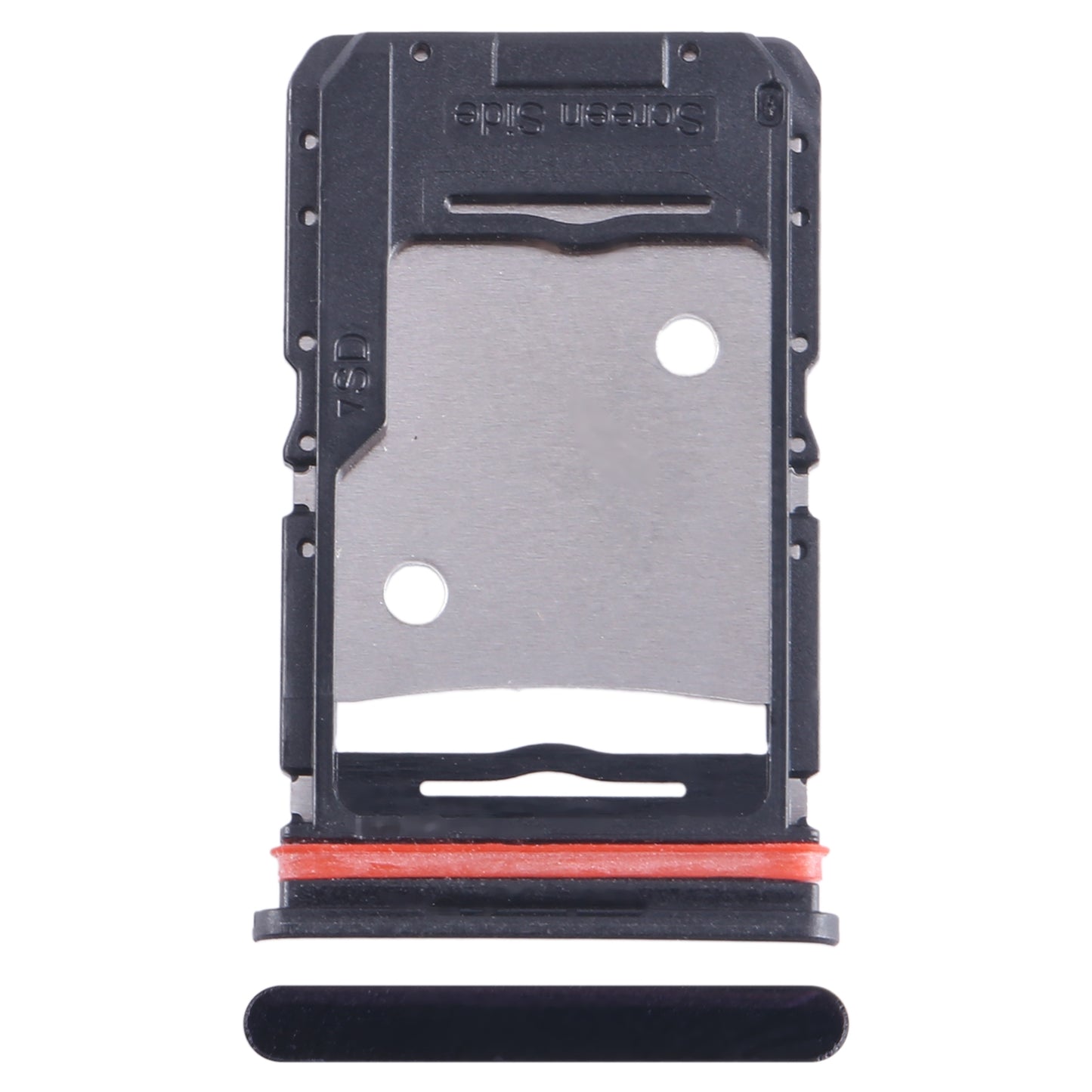 For Infinix Note 30i X6716 SIM Card Tray + SIM Card Tray + Micro SD Card Tray (Blue)