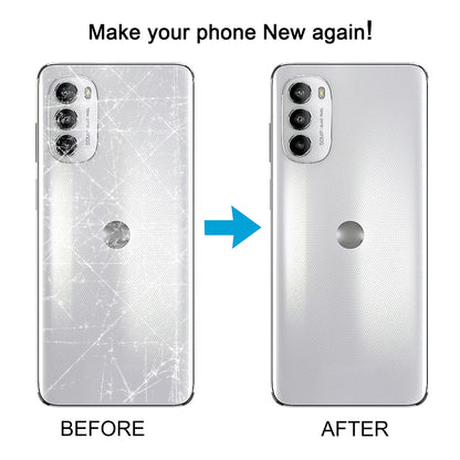 For Motorola Moto G82 Original Battery Back Cover(White)