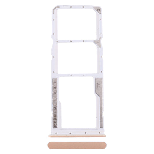 For Xiaomi Redmi Note 12 4G SIM Card Tray + SIM Card Tray + Micro SD Card Tray (Pink)