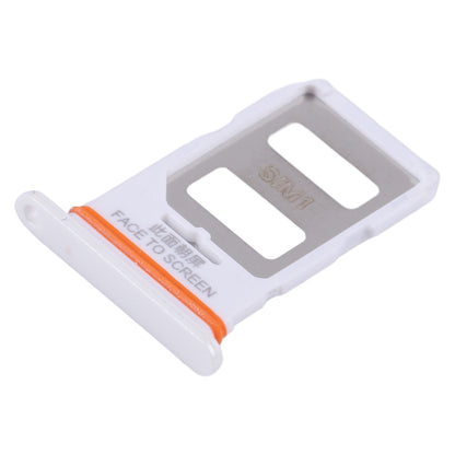 For Xiaomi Redmi Note 13 Pro 5G SIM Card Tray + SIM Card Tray (White)