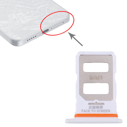 For Xiaomi Redmi Note 13 Pro 5G SIM Card Tray + SIM Card Tray (White)