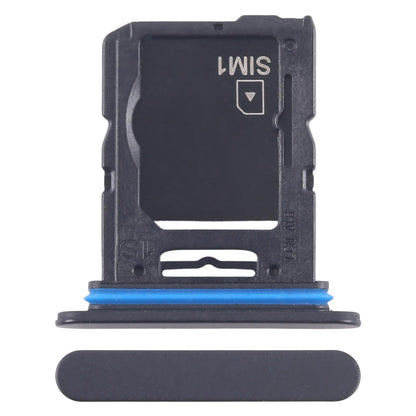 For Sony Xperia 10 V Original SIM Card Tray + Micro SD Card Tray (Black)