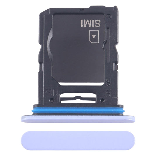 For Sony Xperia 10 V Original SIM Card Tray + Micro SD Card Tray (Purple)