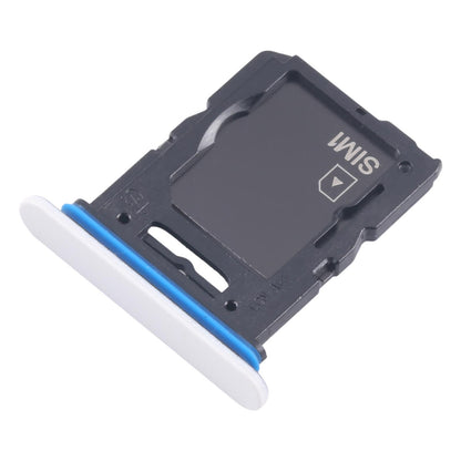 For Sony Xperia 10 V Original SIM Card Tray + Micro SD Card Tray (White)