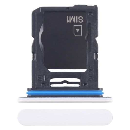 For Sony Xperia 10 V Original SIM Card Tray + Micro SD Card Tray (White)
