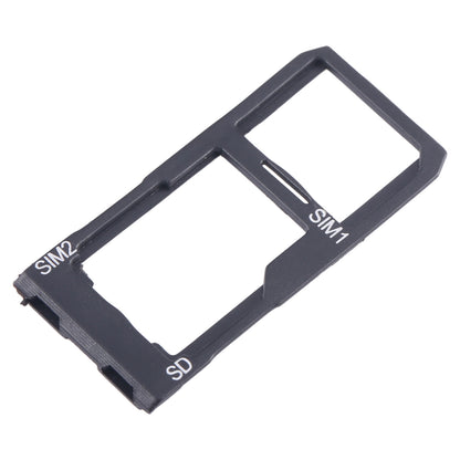 For Sony Xperia 5 II Original SIM Card Tray + SIM / Micro SD Card Tray (Black)