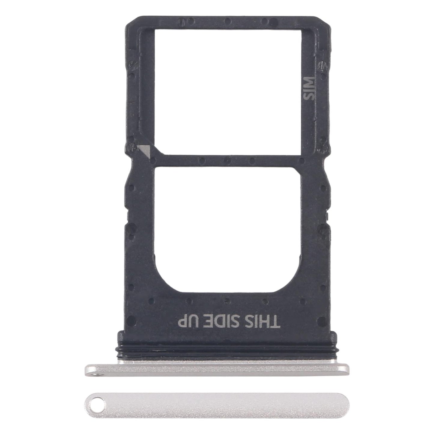 For Motorola Razr 40 Original SIM Card Tray (Silver)