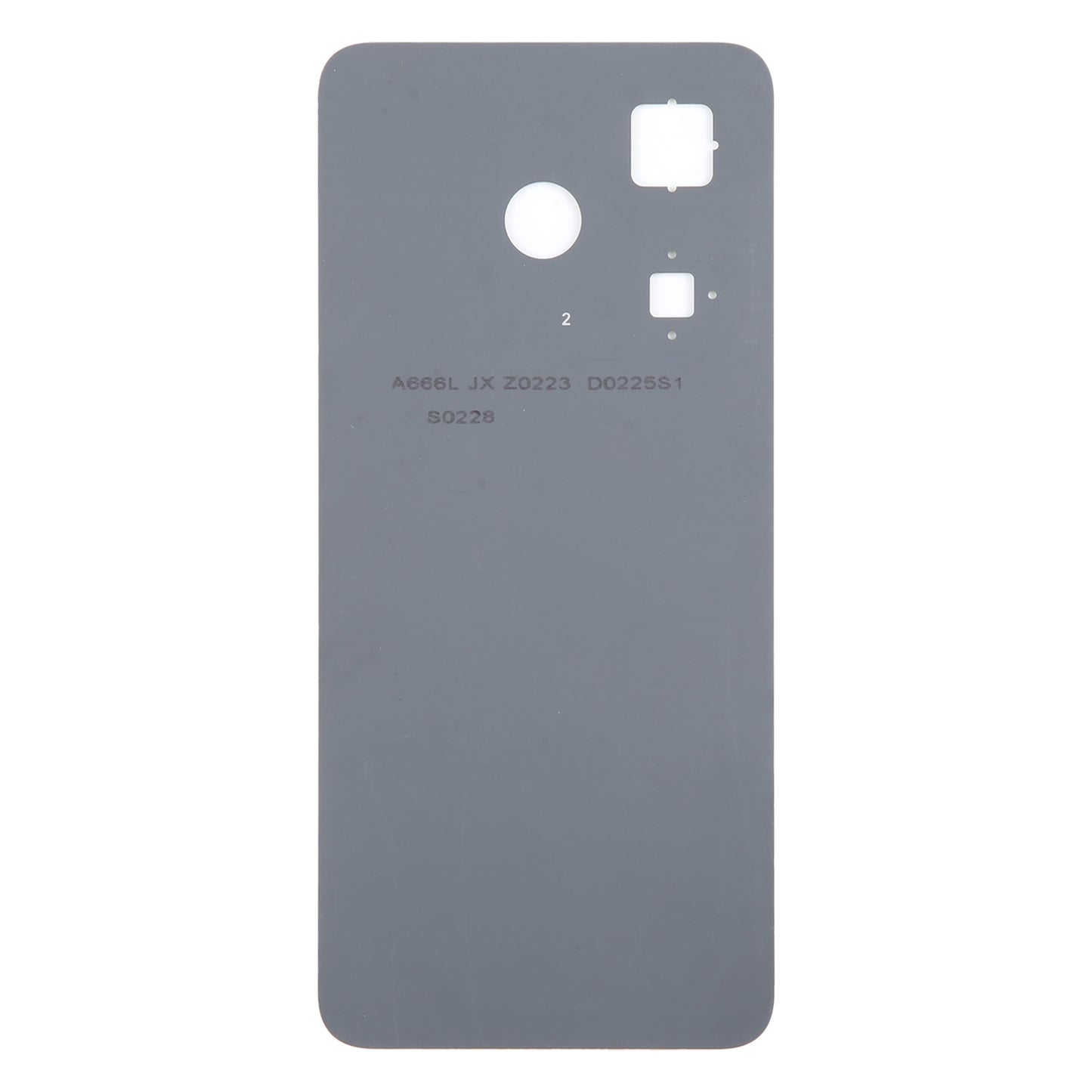 For itel P55 Original Battery Back Cover(Blue)