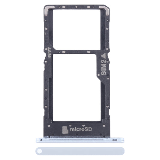For HTC U20 5G Original SIM Card Tray + SIM / Micro SD Card Tray (White)