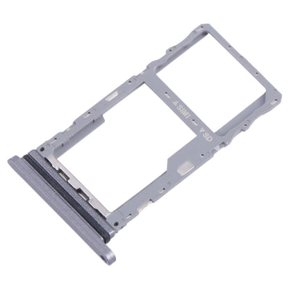 For TCL 10 TabMax Original SIM + Micro SD Card Tray (Black)