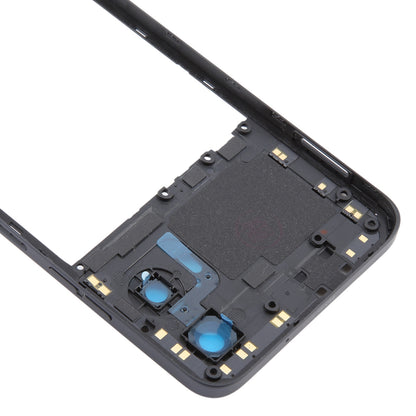 For Motorola Moto G34 Original Middle Frame Bezel Plate (Black)