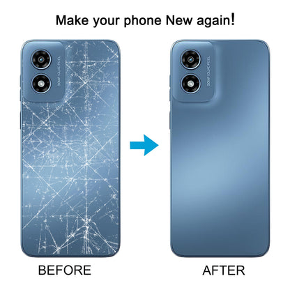 For Motorola Moto G Play 2024 Original Battery Back Cover(Blue)