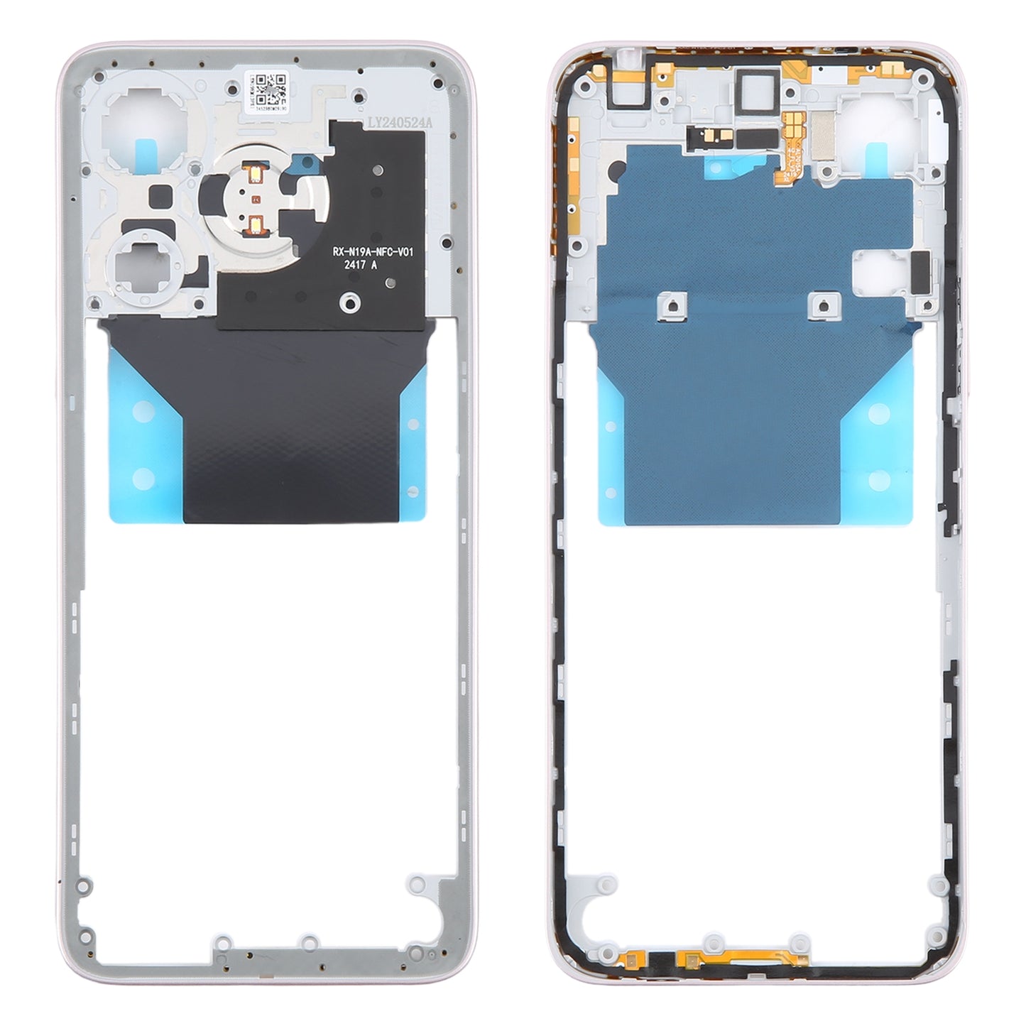 For Xiaomi Redmi 13 4G Original Middle Frame Bezel Plate (Pink)