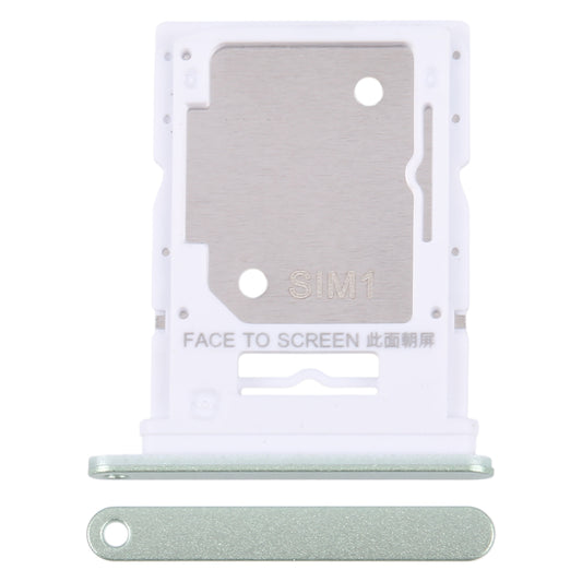 For Xiaomi Redmi Note 13 4G Original SIM Card Tray + SIM / Micro SD Card Tray (Green)