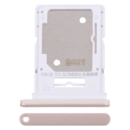 For Xiaomi Redmi Note 13 4G Original SIM Card Tray + SIM / Micro SD Card Tray (Gold)