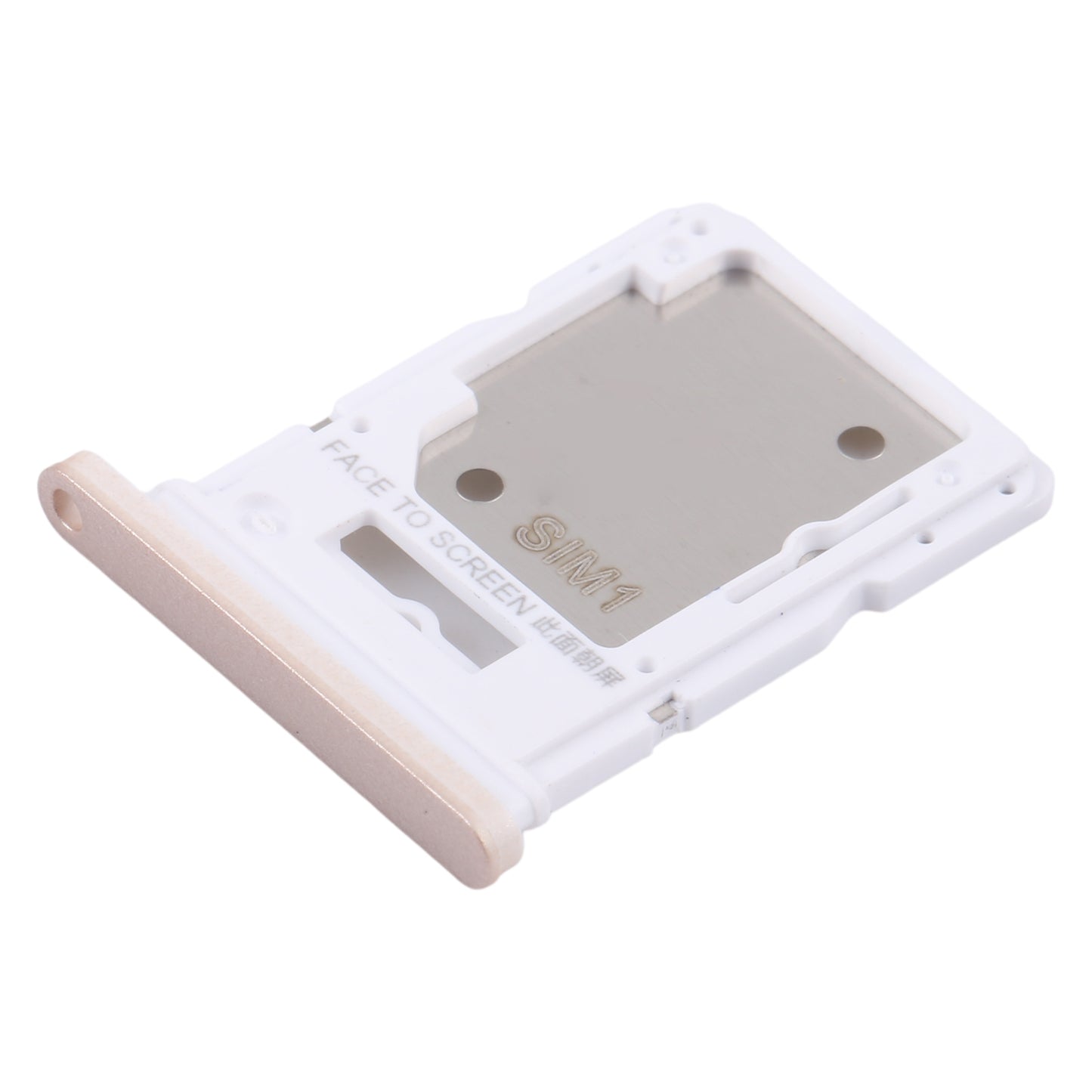 For Xiaomi Redmi Note 13 4G Original SIM Card Tray + SIM / Micro SD Card Tray (Gold)