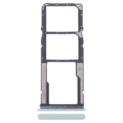 For Xiaomi Poco M6 Original SIM Card Tray + SIM Card Tray + Micro SD Card Tray (Green)
