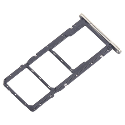 For Samsung Galaxy A06 SM-A065F Original SIM Card Tray + SIM Card Tray + Micro SD Card Tray (Gold)