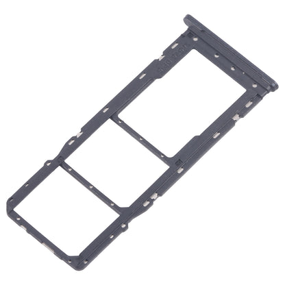 For Infinix Smart 8 Plus X6526 5pcs SIM Card Tray + SIM Card Tray + Micro SD Card Tray (Black)