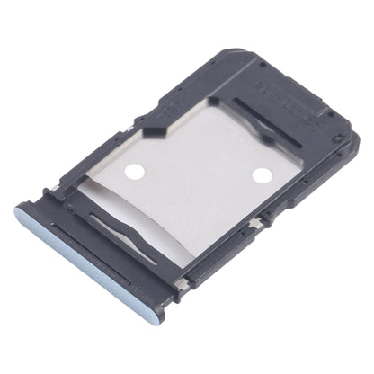 For Infinix Note 30 X6833B 5pcs SIM Card Tray + SIM Card Tray + Micro SD Card Tray (Blue)