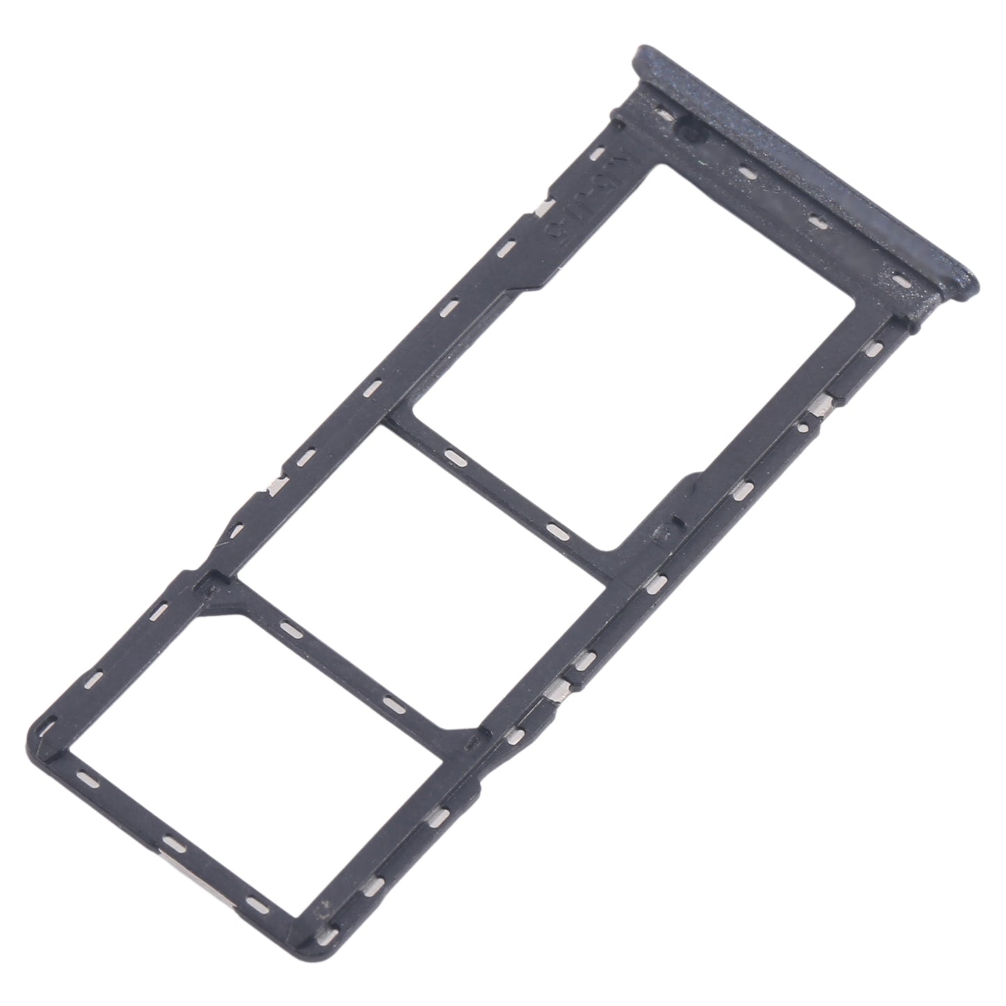 For Infinix Smart 8 HD 5pcs SIM Card Tray + SIM Card Tray + Micro SD Card Tray (Black)