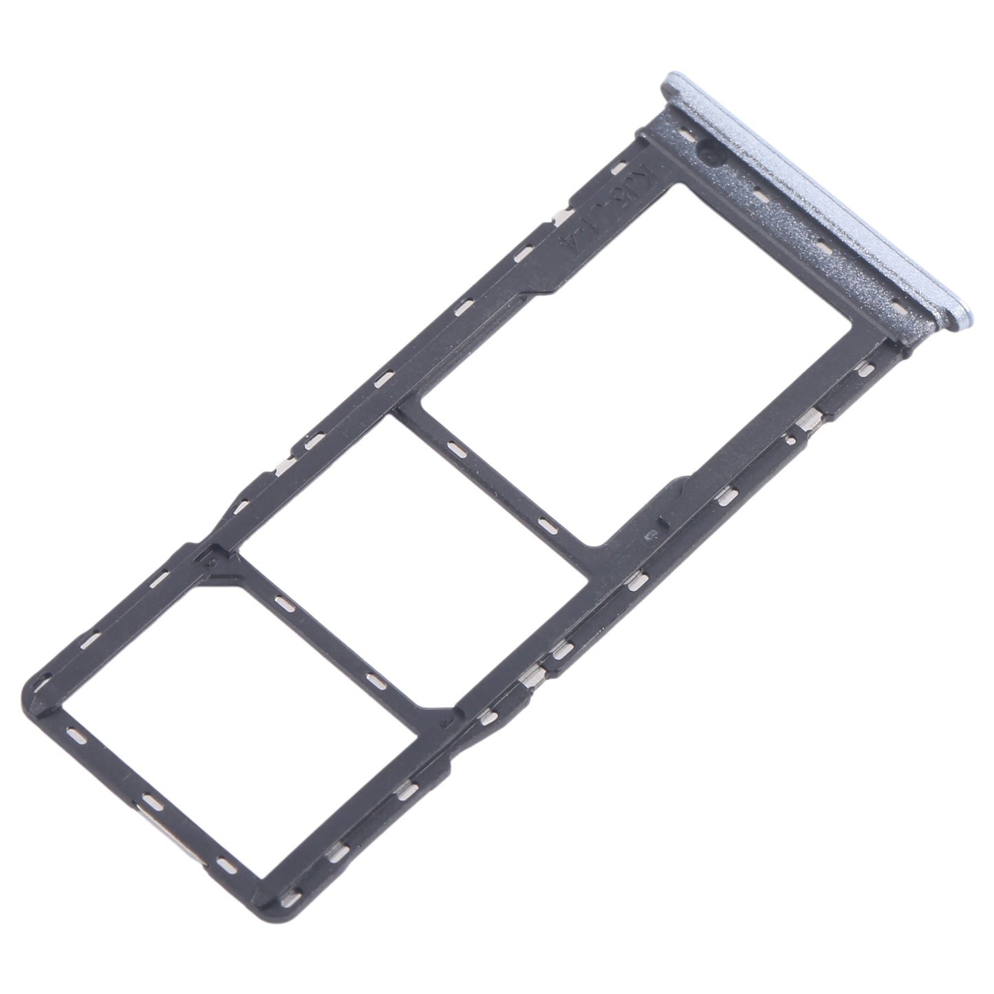 For Infinix Smart 8 HD 5pcs SIM Card Tray + SIM Card Tray + Micro SD Card Tray (Silver)