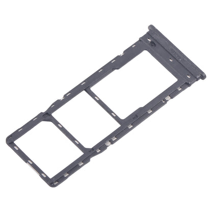 For Infinix Hot 40 X6836 5pcs SIM Card Tray + SIM Card Tray + Micro SD Card Tray (Blue)